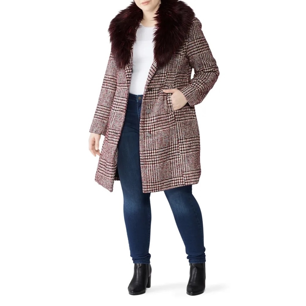 RTR NVLT Multi Boucle Coat - size 14